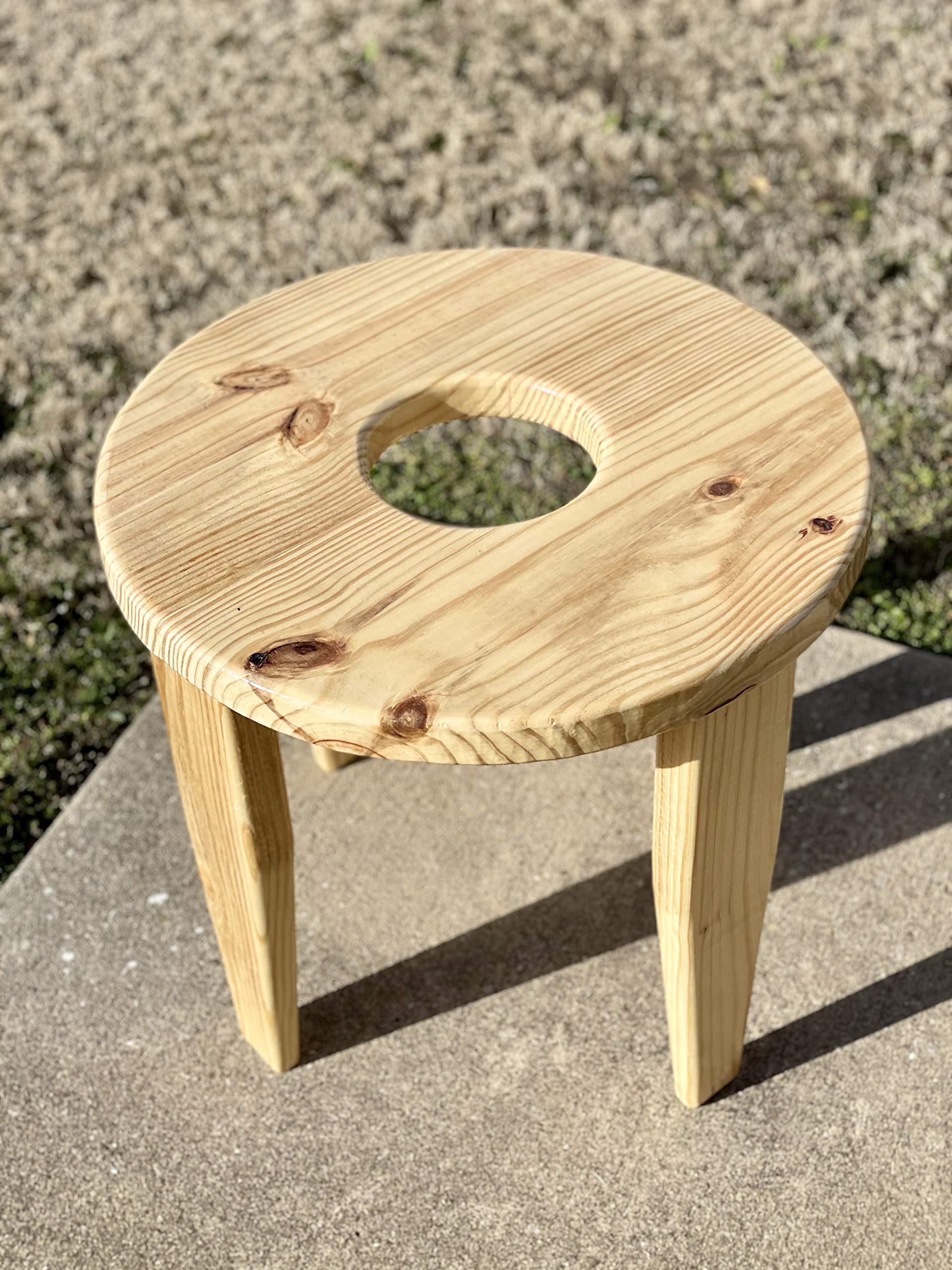 Foldable Wooden Yoni Steam Chair Cedar Wood Vsteam Stool