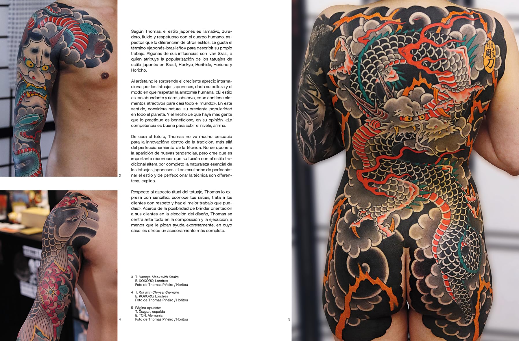 Atlas del tatuaje japonés: 50 artistas del estilo irezumi de todo el mundo