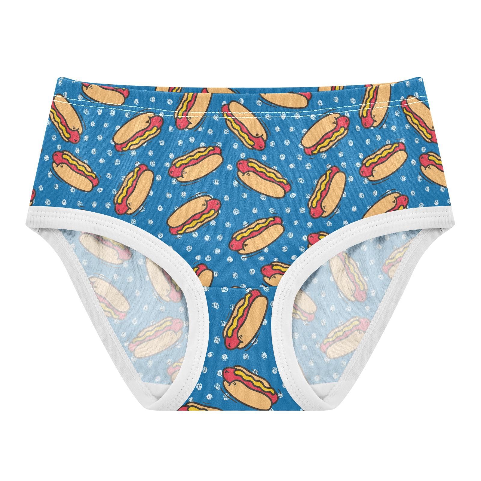 GirlsUnderwear Cotton Stretch Comfort Toddler Panties
