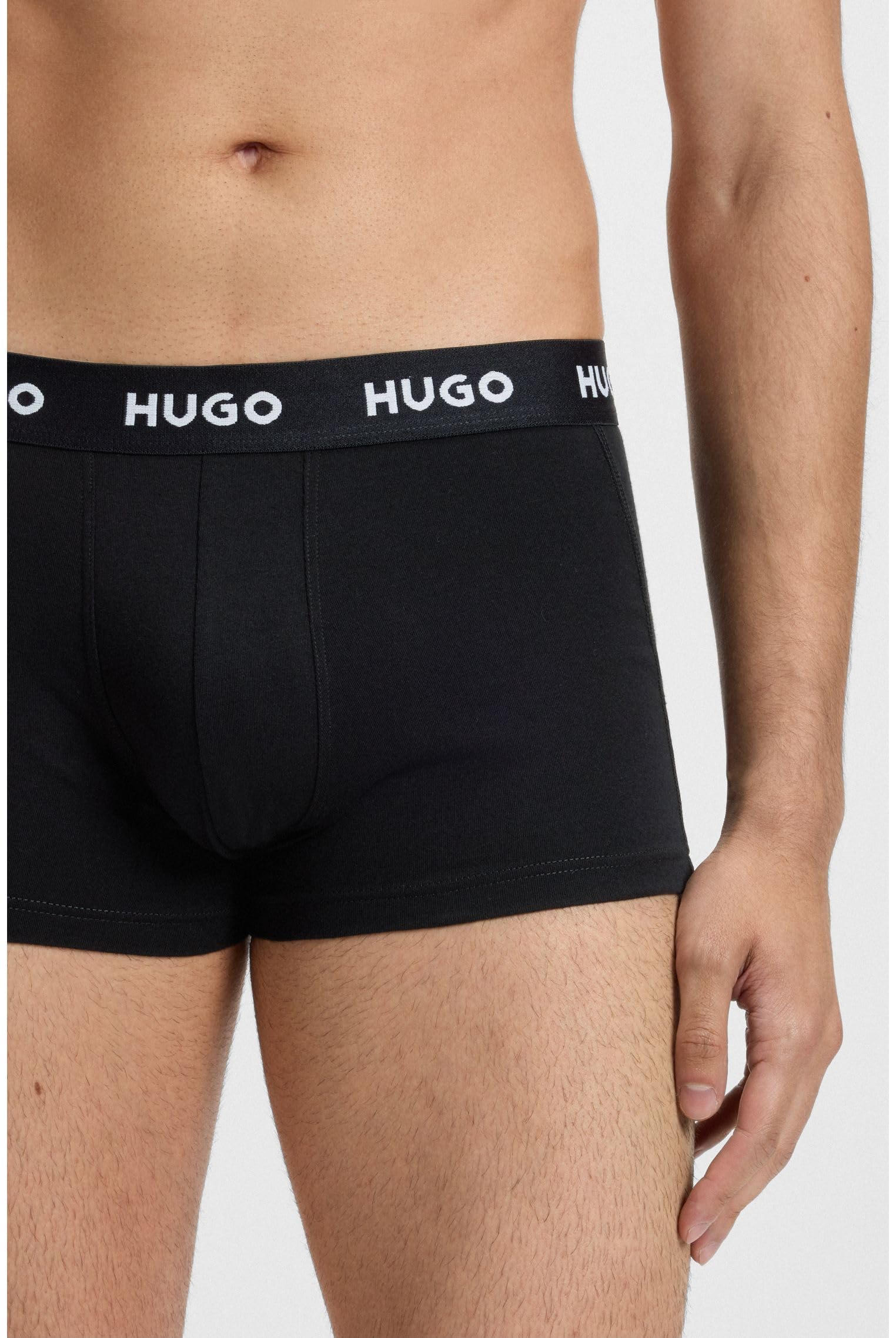 Hugo Trunk Triplet Pack Boxer Boxers Hombre (Pack de 3)