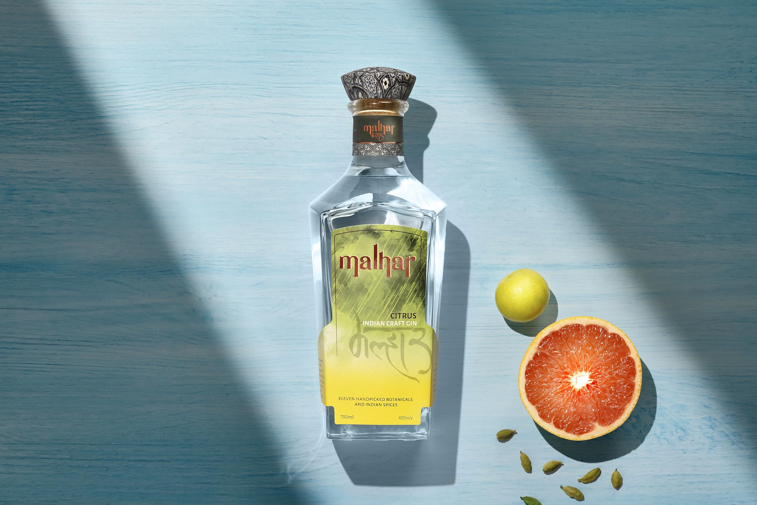 Malhar Citrus Indian Craft Gin