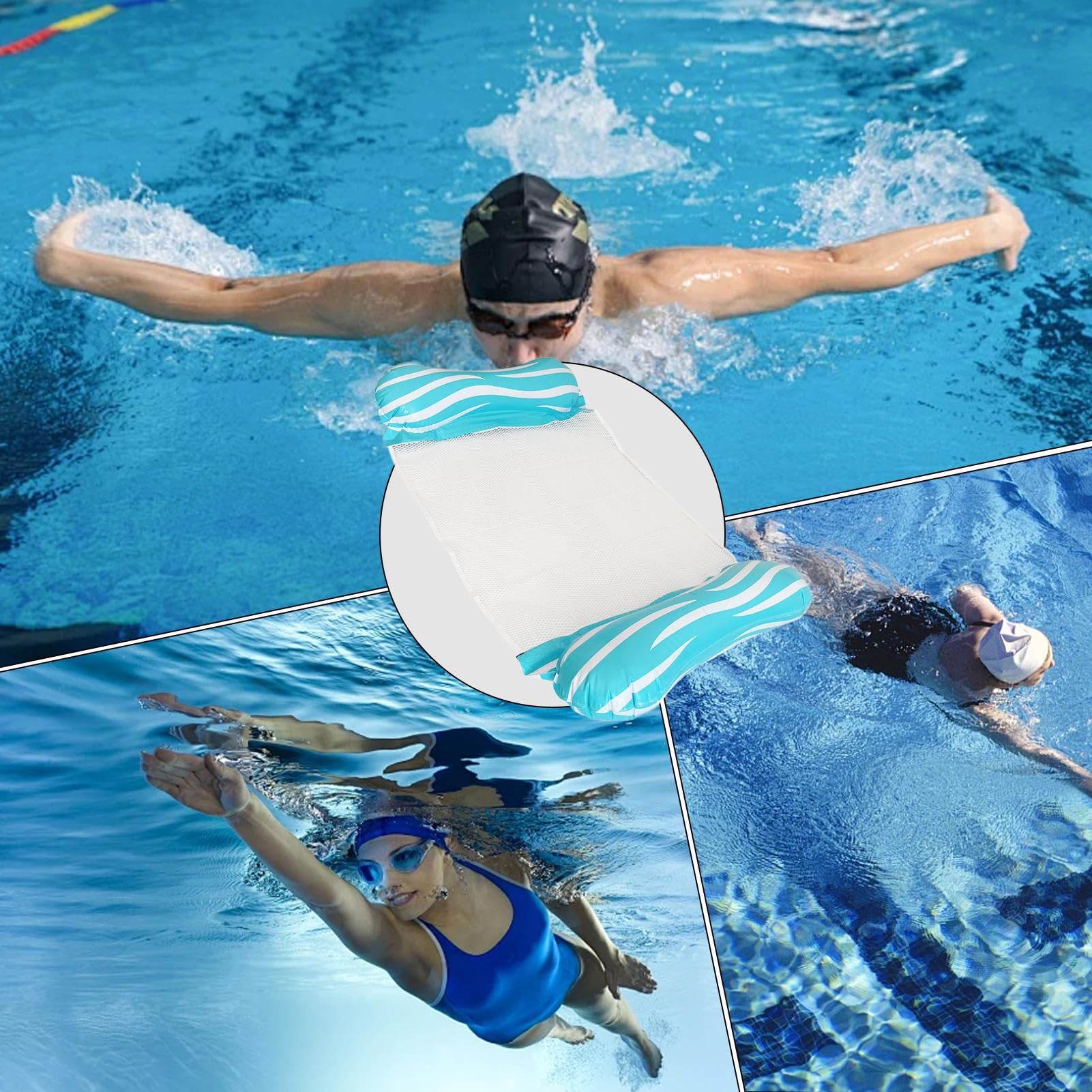 Jeu D'eau Gonflable Jouets Aquatiques Pour Le Bain - Radeaux De Piscine Pour Adultes Et Adultes