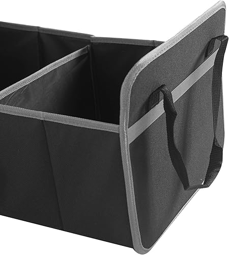 Miniatura 8 de FH Group Contenedor de almacenamiento plegable para automóvil, contenedor de almacenamiento de acordeón expandible para automóvil, organizador de