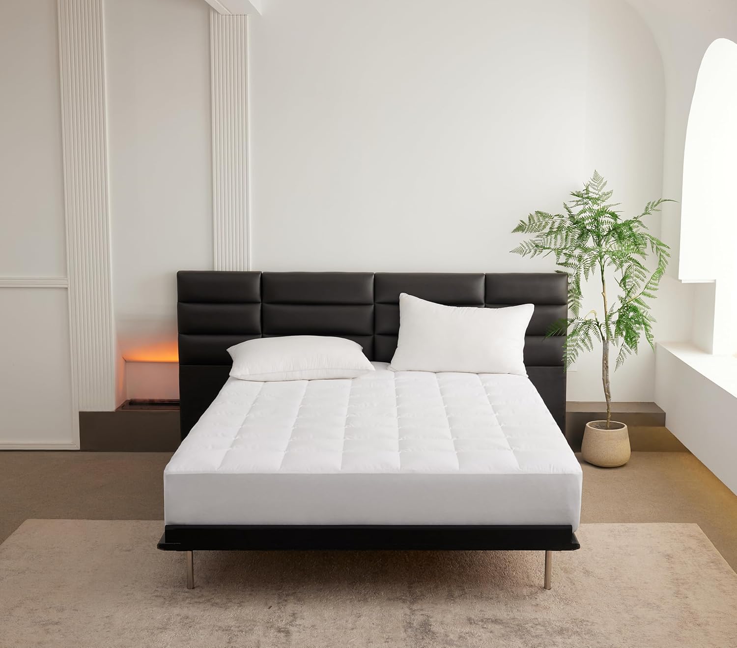 LeWinBedding King Size Mattress Protector Waterproof