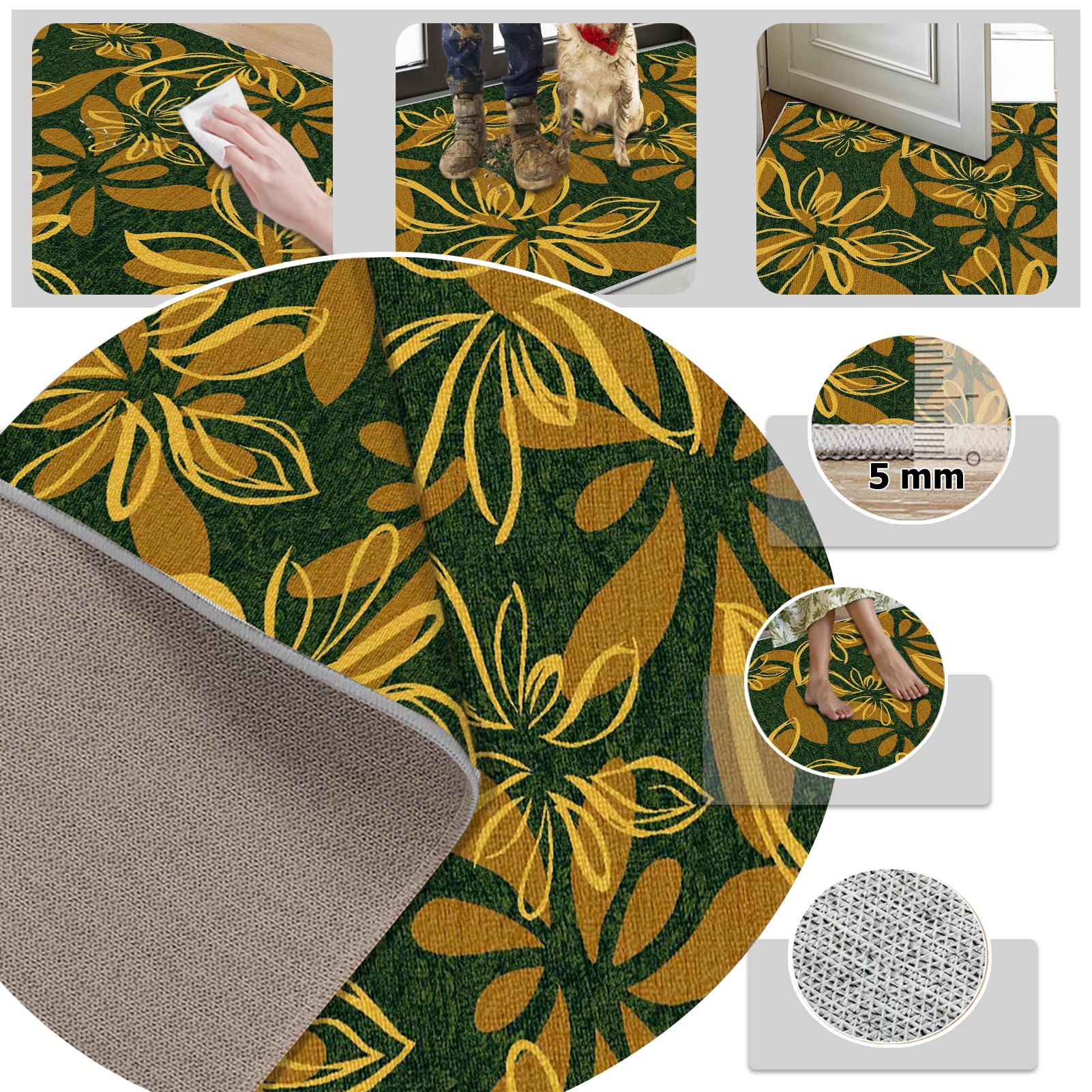 Dywan do salonu lub sypialni, 160 x 220 cm dywan do jadalni, dywan do salonu, dywaniki do sypialni, dywan do salonu, salonu, kuchni, jadalni, na zewnątrz, taras, ogród