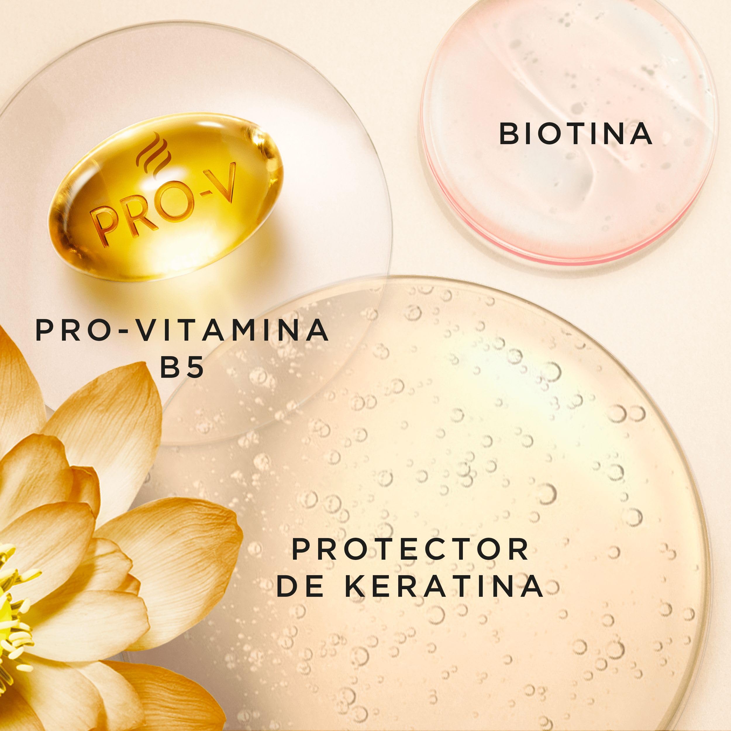 Pantene Frizz Control Sérum con Biotina y Keratina 70ml Tratamiento Acondicionador Sin Aclarado para Pelo Seco y Dañado. Resultados Instantáneos para una Suavidad Duradera. Fijación Flexible