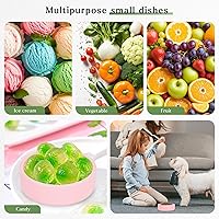 Vista 4 de Moldes de silicona para huevos, 2 moldes para freidora de aire, sartén reutilizable de 4 pulgadas, para magdalenas, microondas, horno y lavavajillas