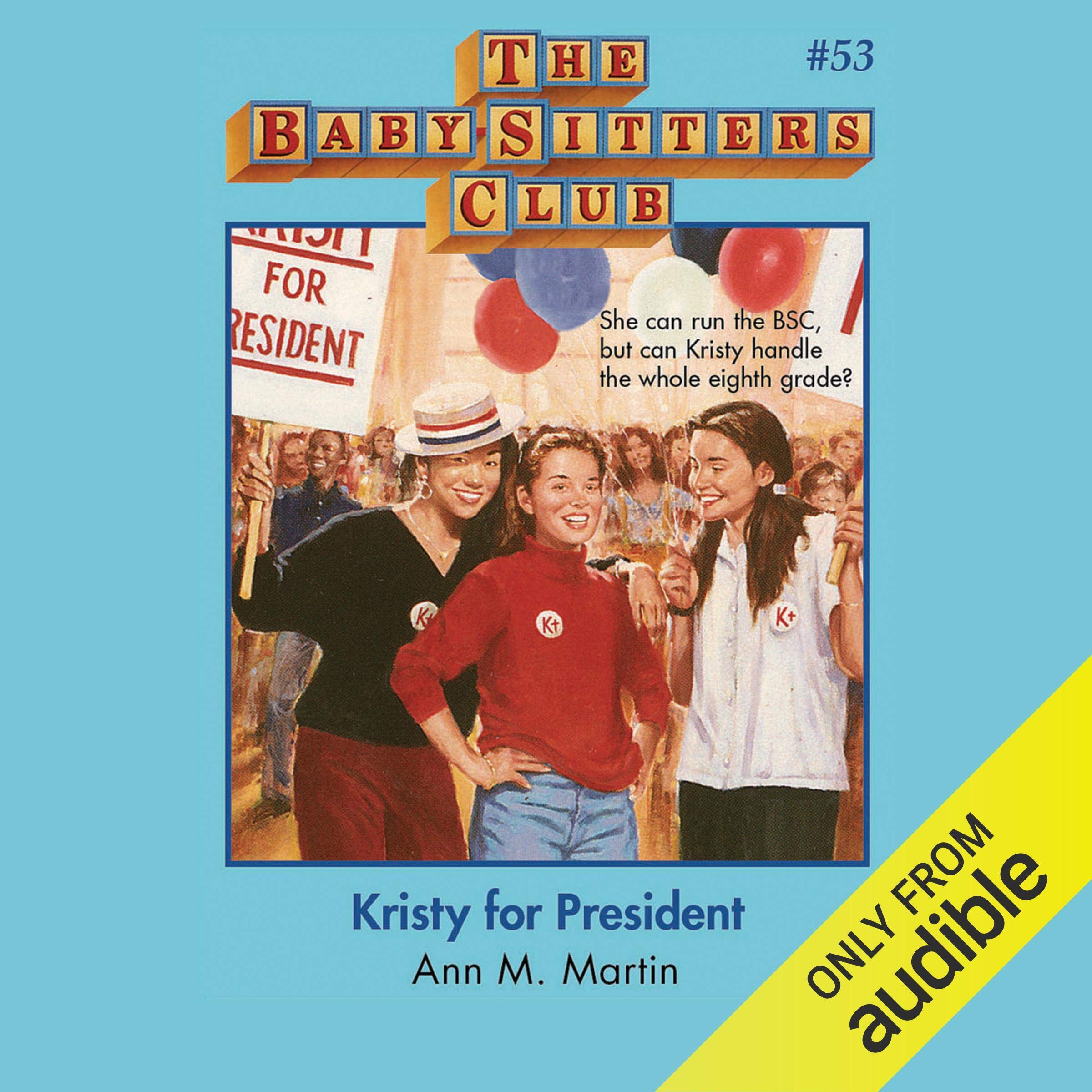 Cover art for Kristy for President