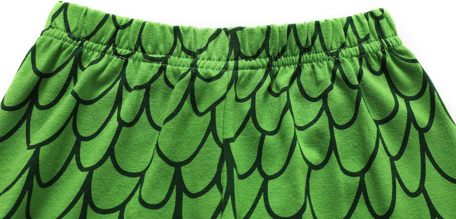 Little Boys Pajamas Fire Truck Kids Train 2 Piece Pjs Dinosaur Sleepwear Toddler Boy Tractor Clothes Sets 2-7 Years - Image 4