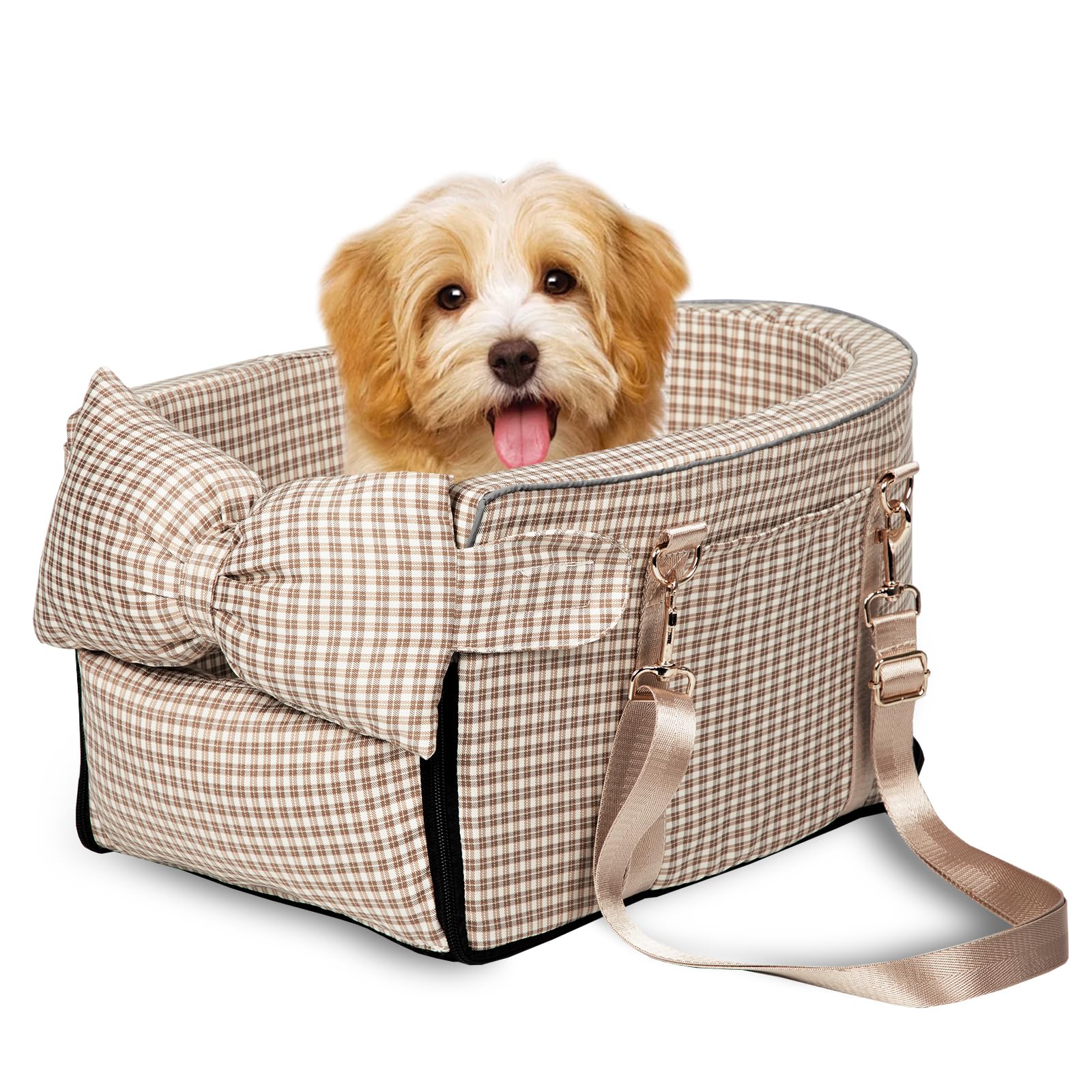 Prpeko Center Console Dog Car Seat
