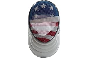 Epee Fencing Sport Mask - CE350N Certified National Grade with Padded Bib...