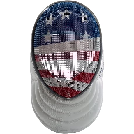 Epee Fencing Sport Mask - CE350N Certified National Grade with Padded Bib...