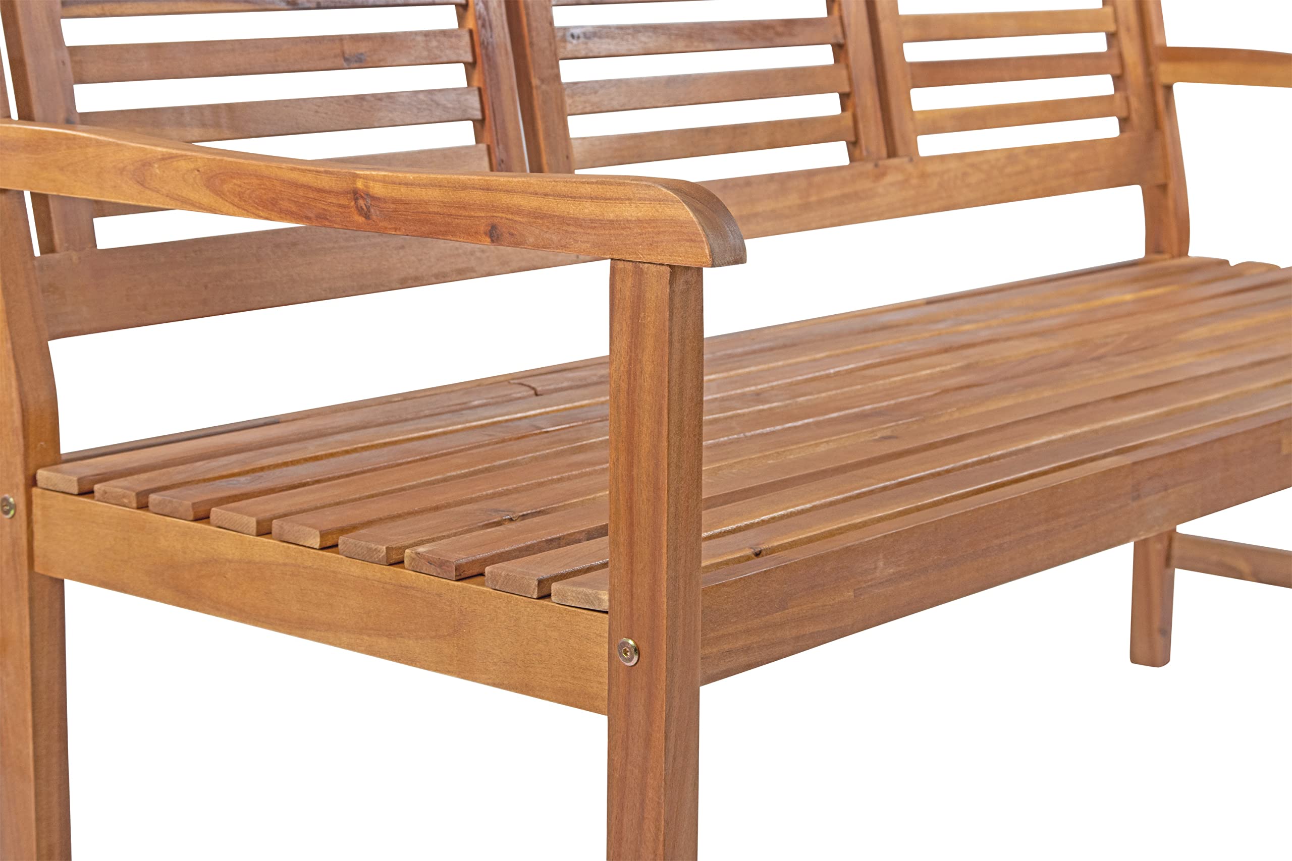 SAM Gartenbank Cordoba, 150 cm, 3-Sitzer Bank, Sitzbank aus geöltem Akazienholz, pflegeleichtes Massivholz, Holzbank geeignet für Garten, Balkon, Terrasse oder Wintergarten