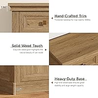 Vista 6 de ONBRILL 63 Inch Buffet Cabinet with Storage, Large Sideboard Credenza with Drawers, 4 Doors Storage Sideboards, Accent Kitchen Coffee Bar Cabinets