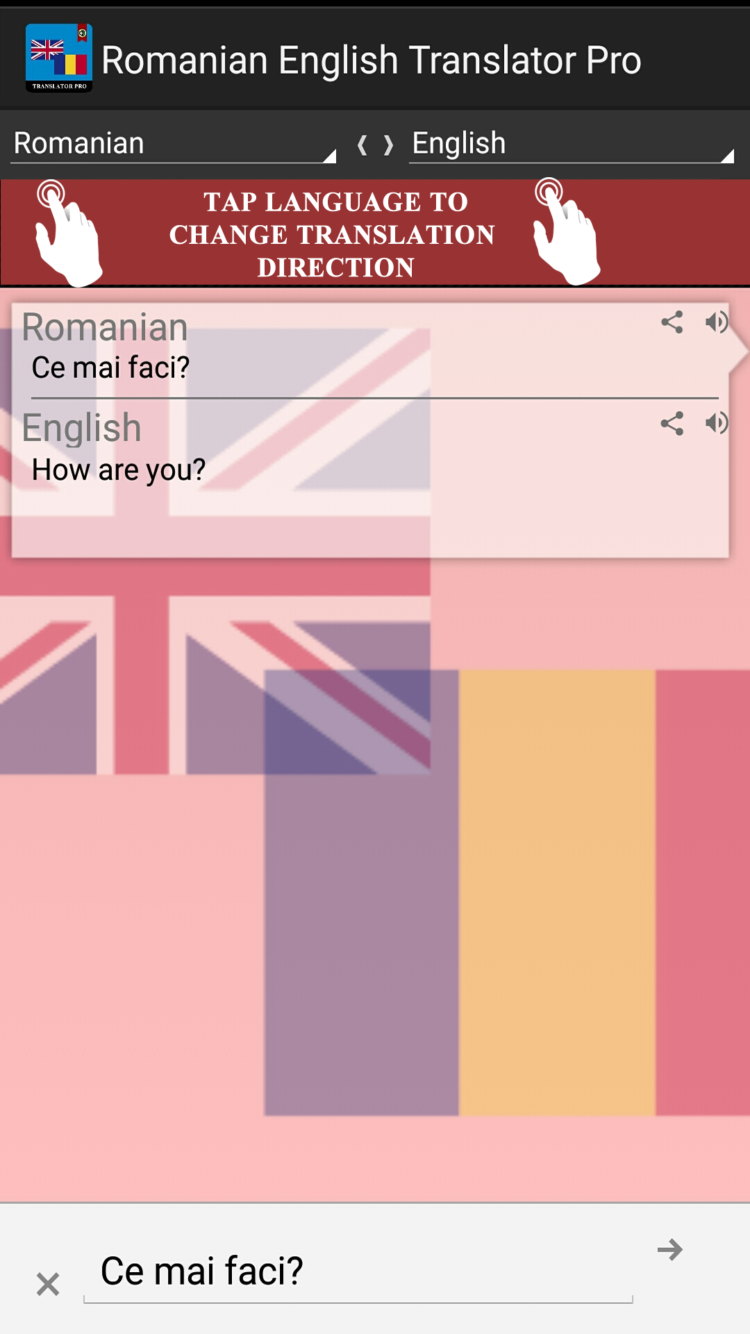 Romanian English Translator for Android