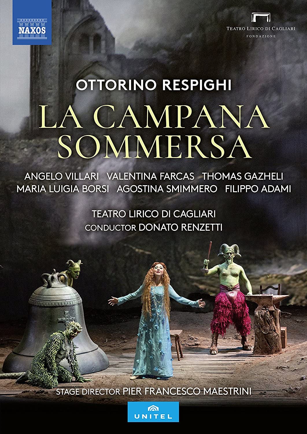 Ottorino Respighi: La Campana Sommersa [Blu-ray] [Region Free]