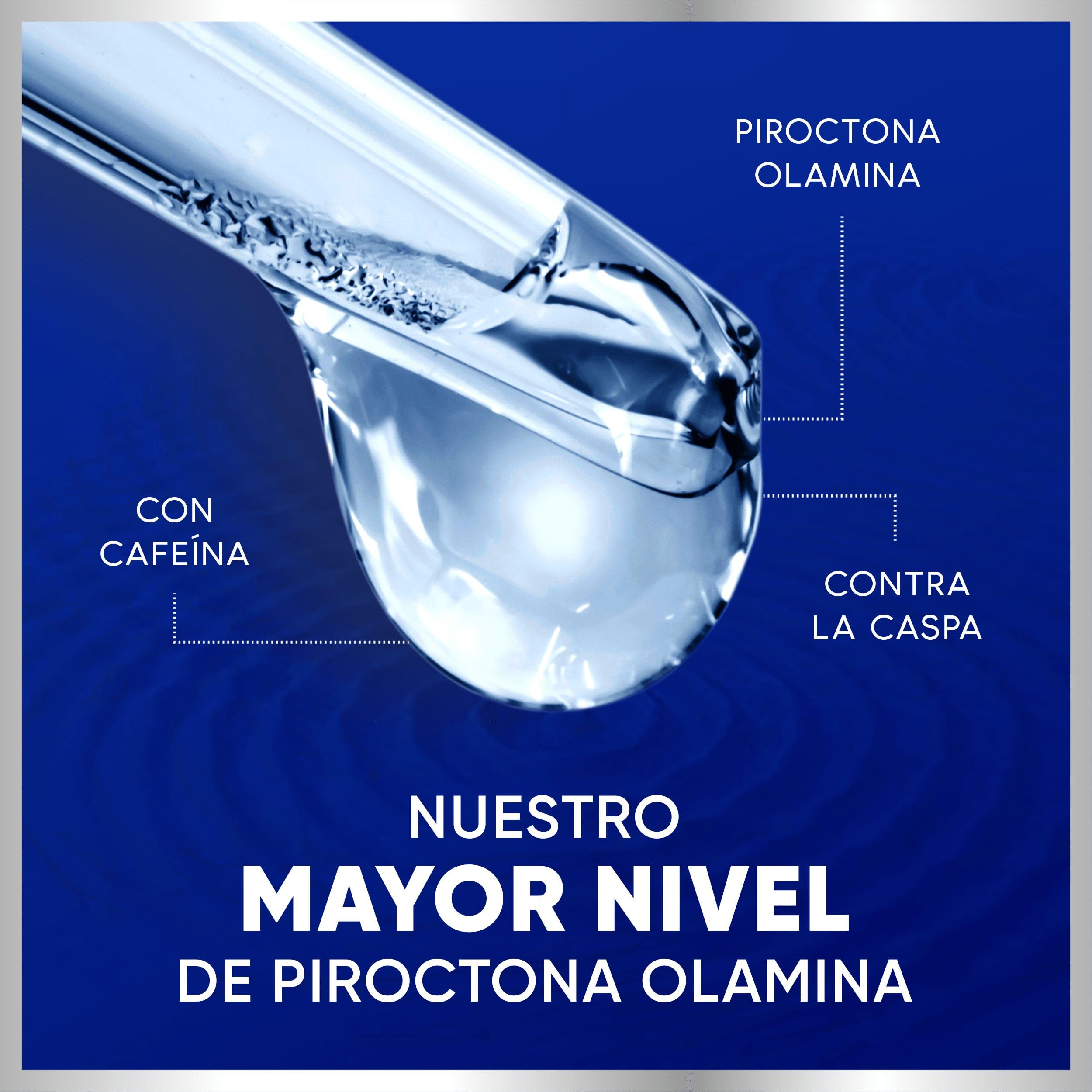 H&S Pro-Expert 7 Champú Anticaspa Anticaída 800ml con Cafeína