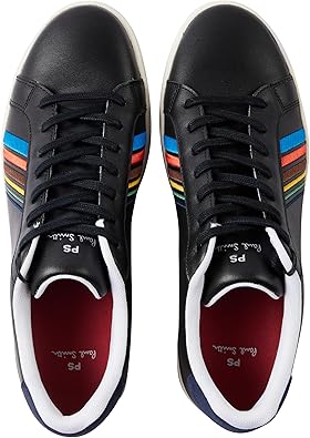 スニーカー PS PAUL SMITH Men Sneakers Black M2SREX55HLEA 79 Men's Black Leather 'Rex' Sneakers