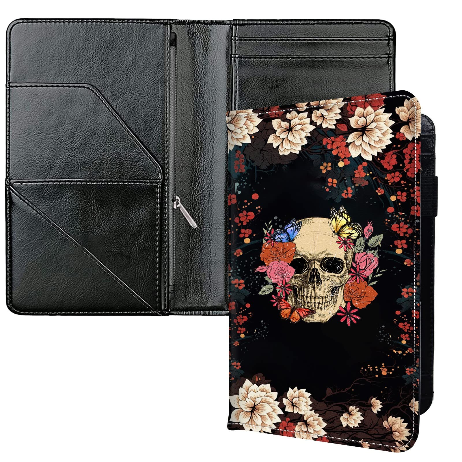 Server Books for Waitress, with 7 Large Pockets, Waiter Serving Book, Waitstaff Server Order Pads, Cute PU Leather Server Book with Pen Holder Fit