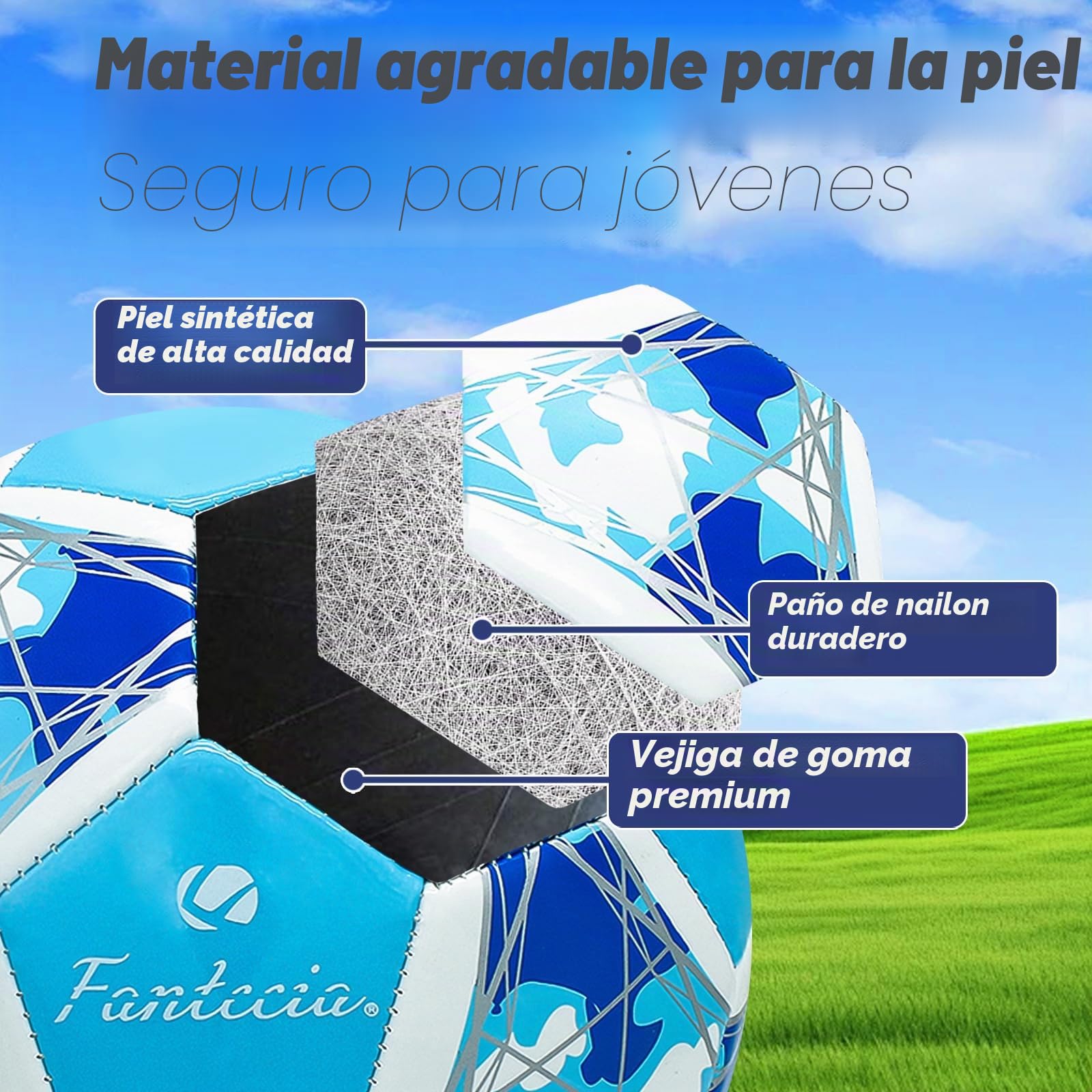 Balón de fútbol iluminado tamaño 5, pelota de fútbol fluorescente para entrenamiento y juegos recreativos, perfecta para jóvenes y adultos, pelota de fútbol de cuero para diversión al aire
