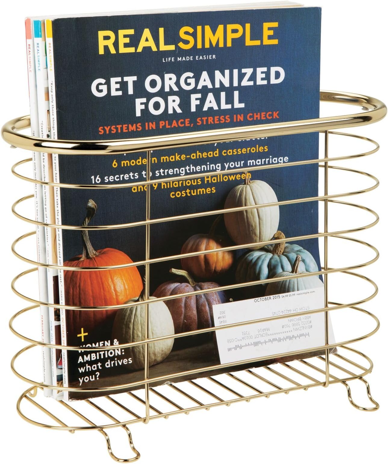 Amazon.com: YAMAZAKI Home Tower Magazine Rack - Steel : Home & Kitchen