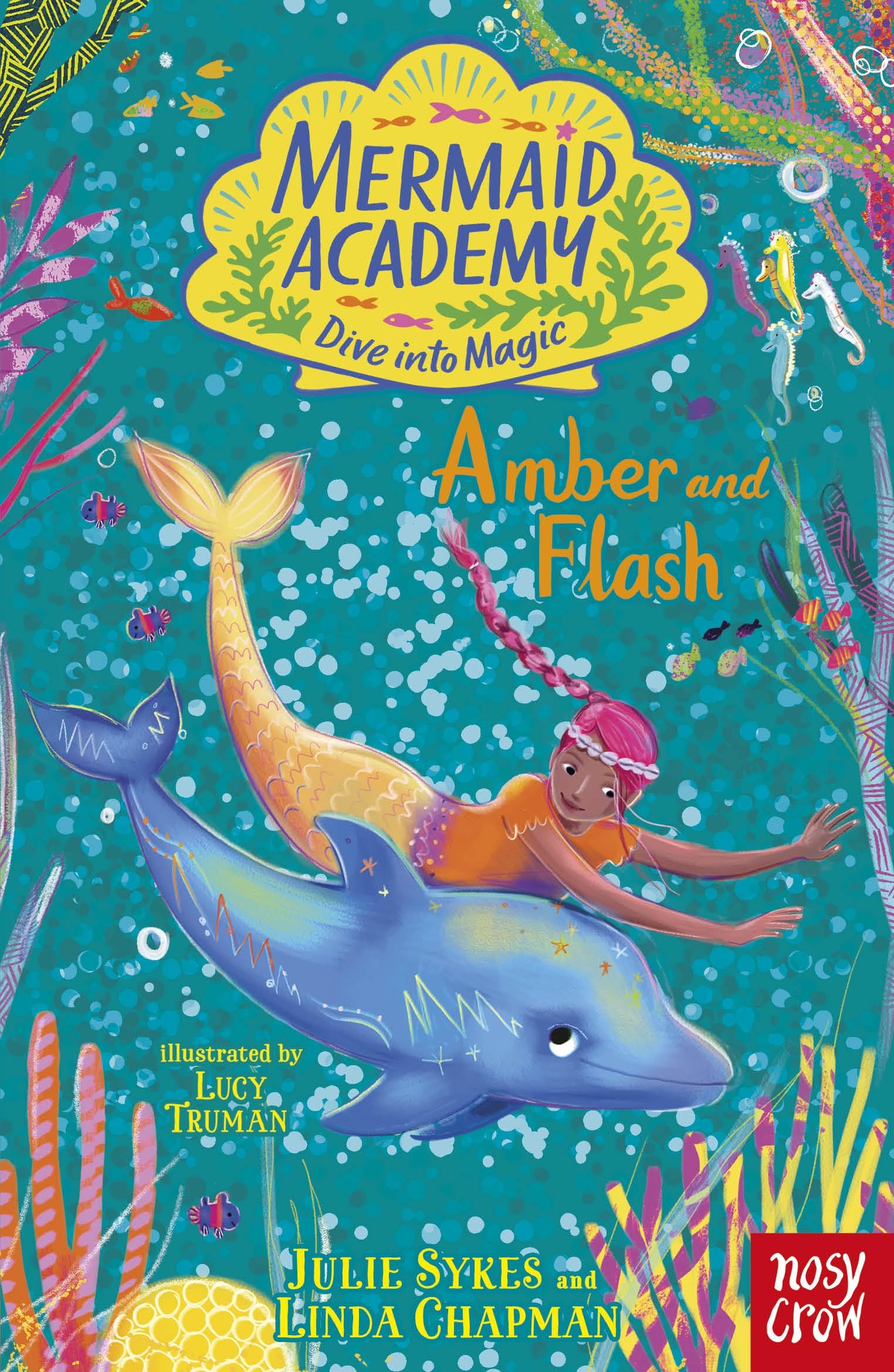 Mermaid Academy: Amber and Flash by Julie Sykes (Paperback Book)