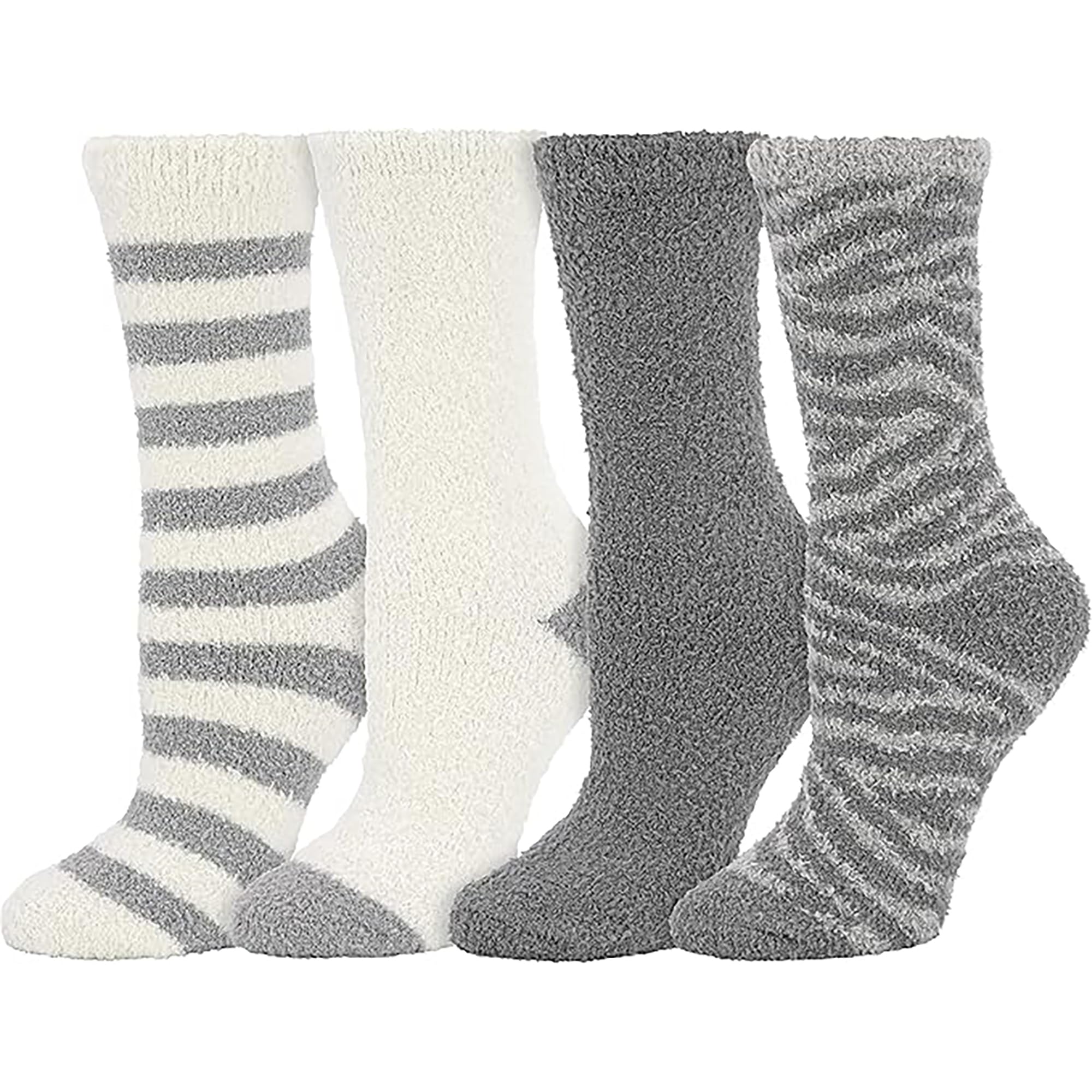 BEARPAW 4 Pair Pack Cozy Super Soft Lounge Socks