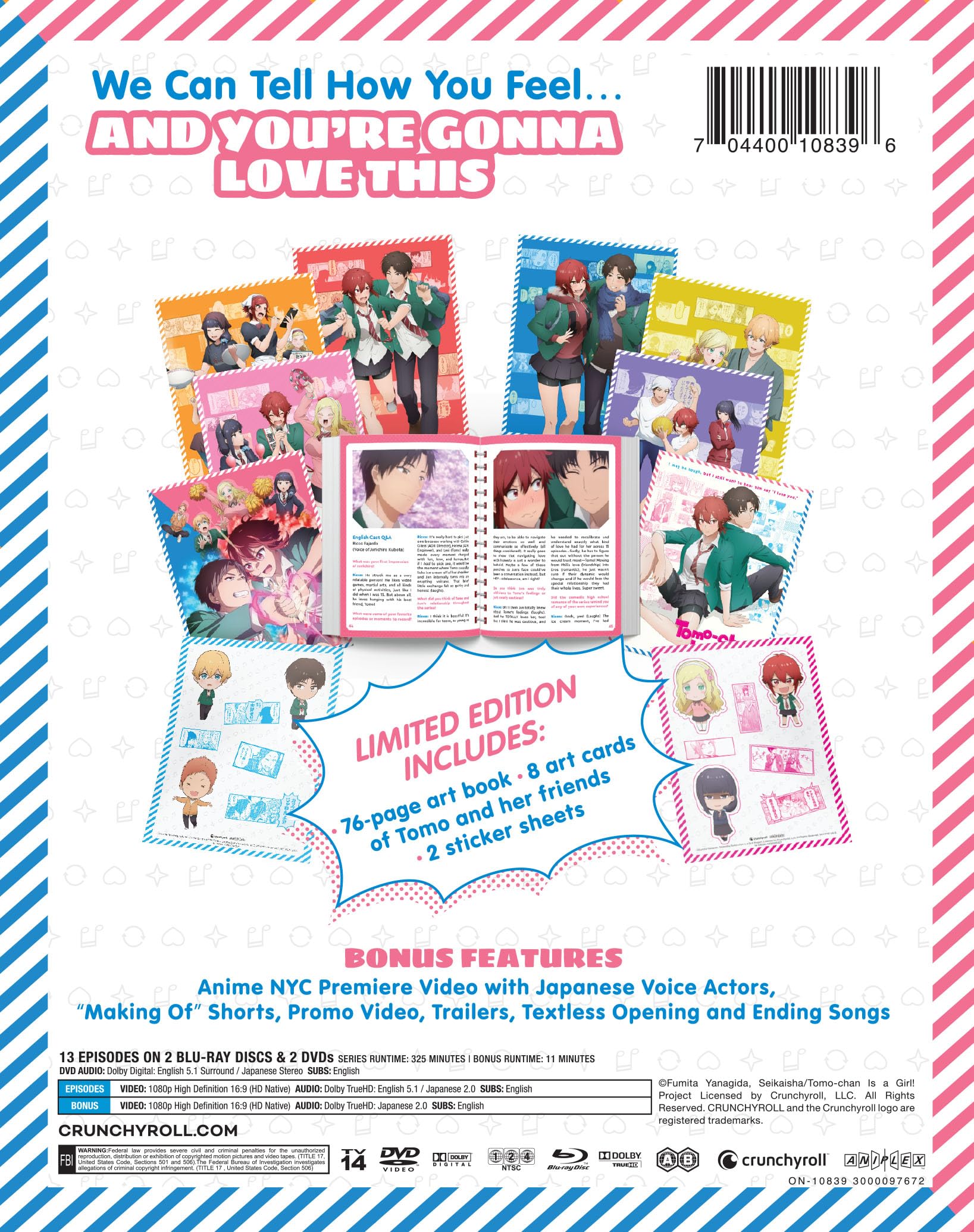 Tomo-Chan Is A Girl! - The Complete Season - Blu-ray & DVD
