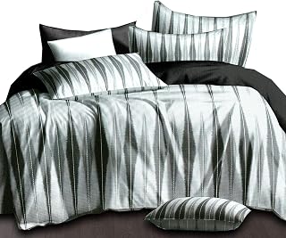 Essina Super King Duvet Set – 3-Pcs Microfiber Duvet Cover with 2 Pillow Shams – Wrinkle-Resistant Super King Bedding – Super King Duvet Cover with Zipper, 4 Corner Ties – Octave