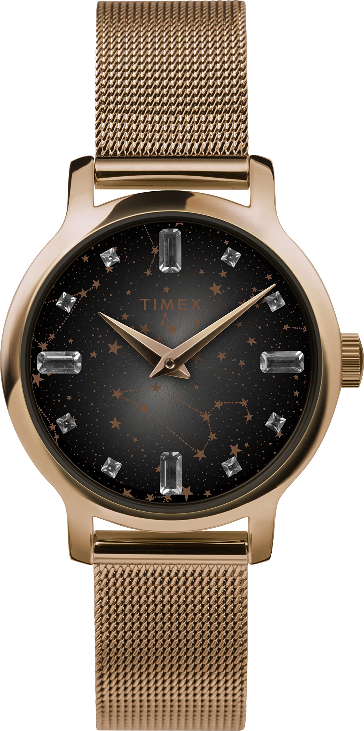 TIMEX 3 Hands Womens Analog Black Dial Coloured Quartz Stainless Steel Watch, Round Dial With 31mm Case Width - TW2V52100UJ (B0C1K8LDXC) Amazon Price History, Amazon Price Tracker