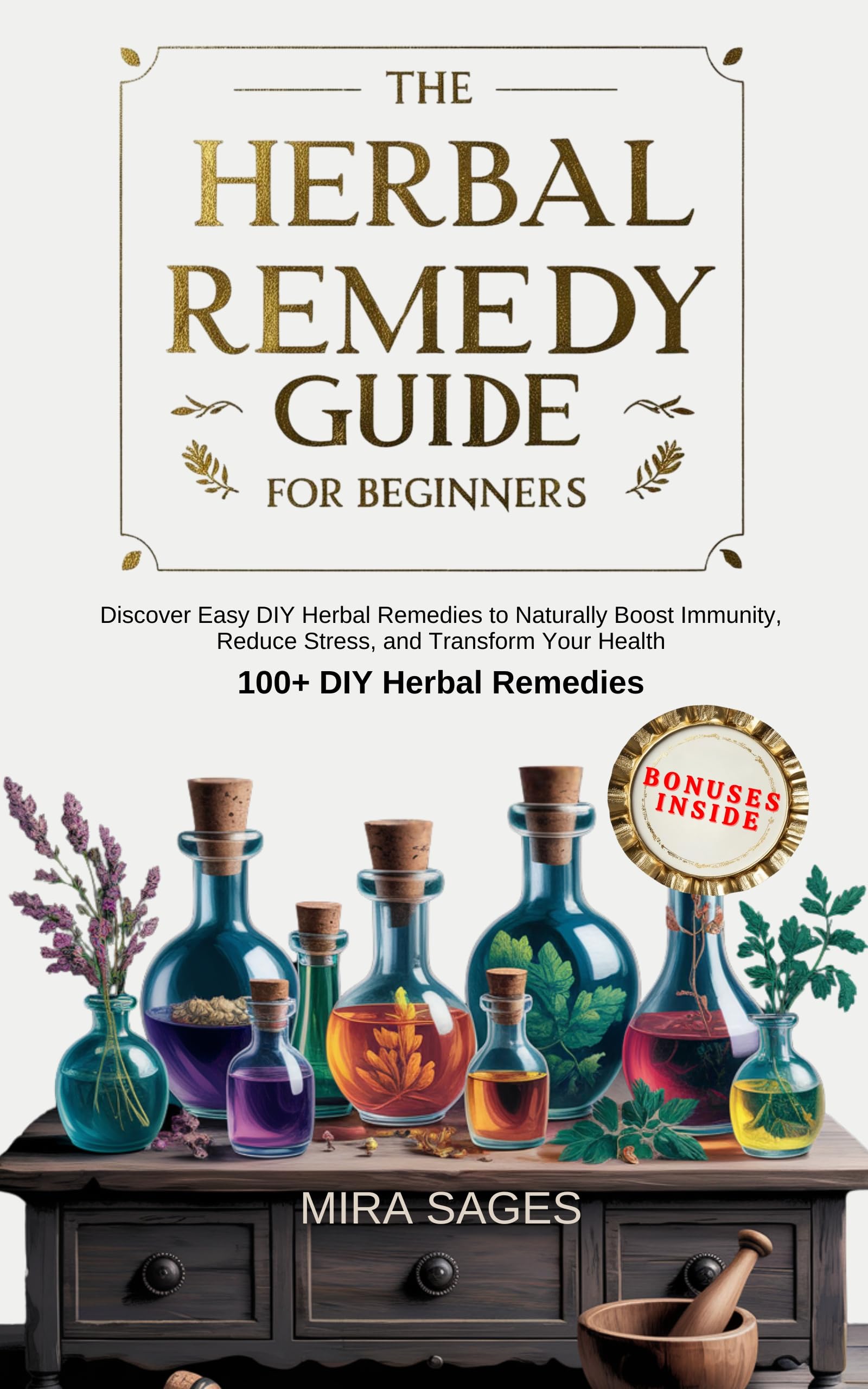 The Herbal Remedy Guide for Beginners: Discover 100+ Easy DIY Herbal Remedies to Naturally Boost Immunity, Reduce Stress, and Transform Your Health