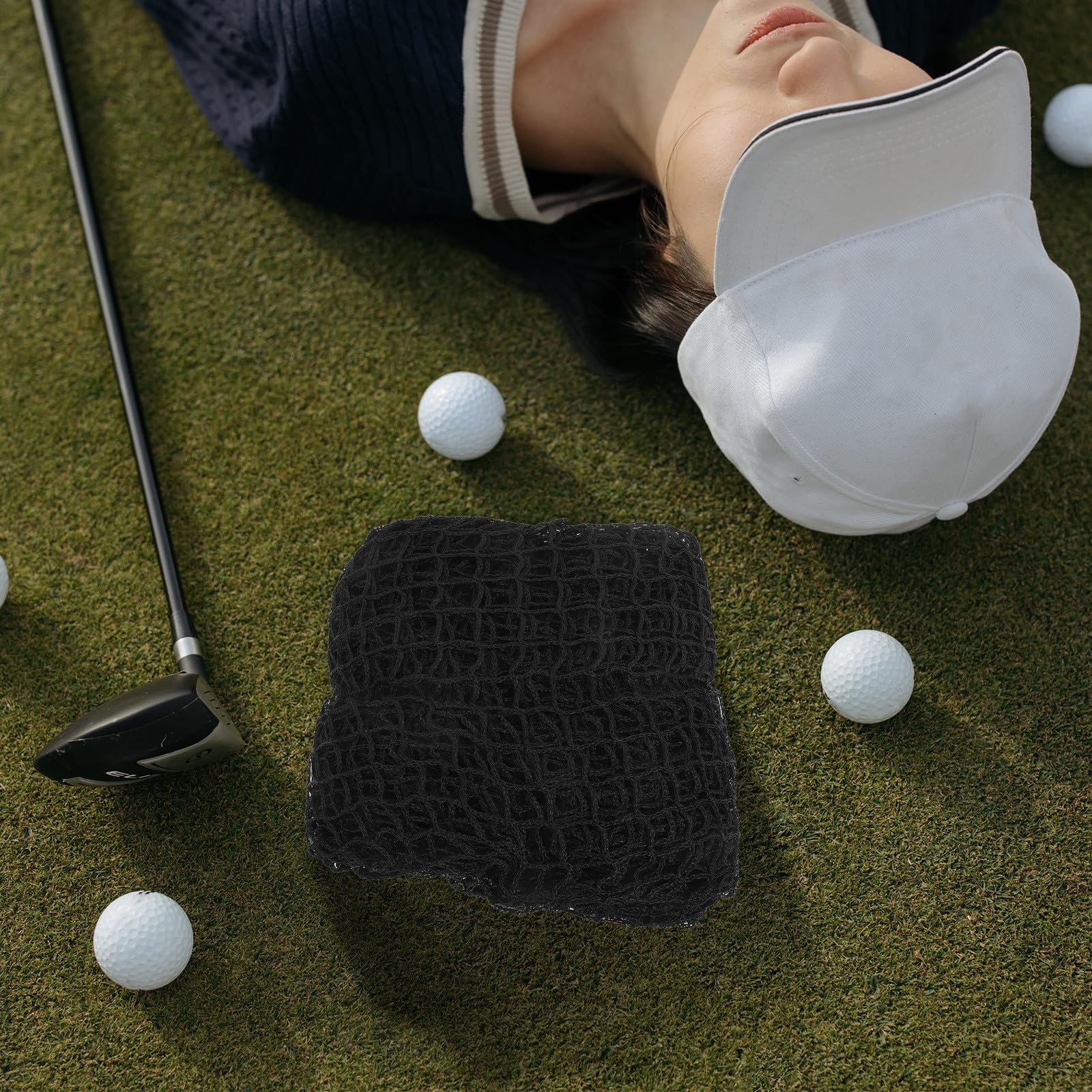 Red Negra y de Práctica de Golf Interiores Exteriores