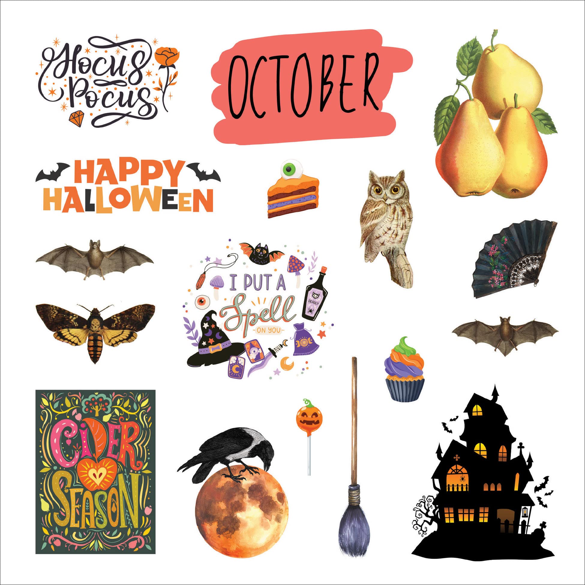 A Year in Stickers: Fun Pictures and Words to Highlight Celebrations