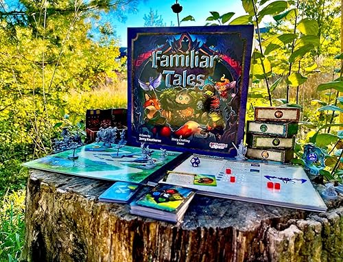 Miniatura 3 de Familiar Tales - Juego de mesa Cooperative Deck-Building Fantasy Adventure! Juego de estrategia para niños y adultos, a partir de 8 años, 1-4