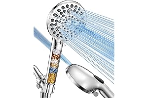 Handheld Shower Head with Filtration System: Save 50% on High-Pressure Showering