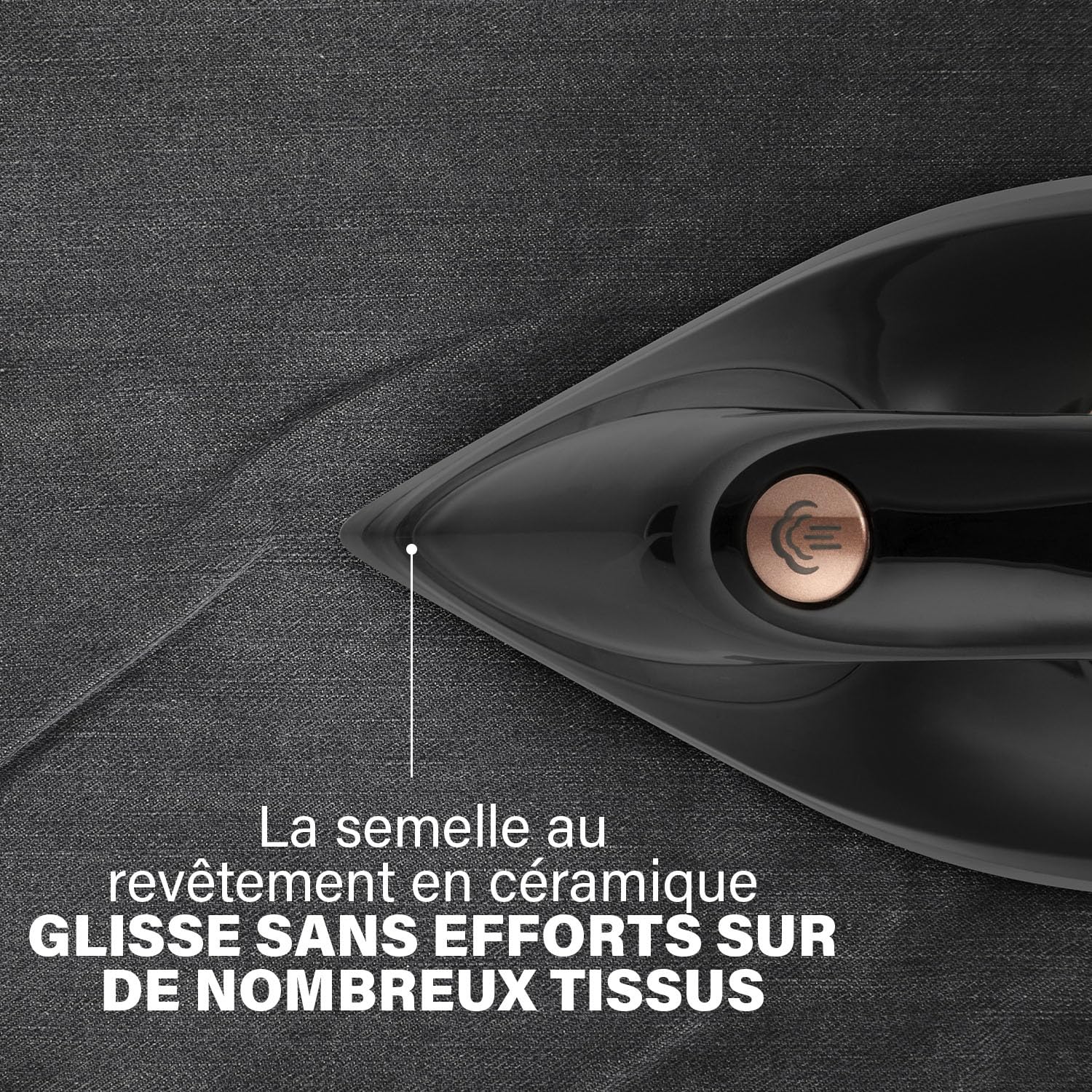 Princess Centrale Vapeur, 3000 W, Jusqu’à 7,5 bar, Réservoir 1,5 l, Semelle Céramique, 70 g/min Vapeur, 250 g/min Boost, Anti-calcaire, Arrêt Automatique, 323091