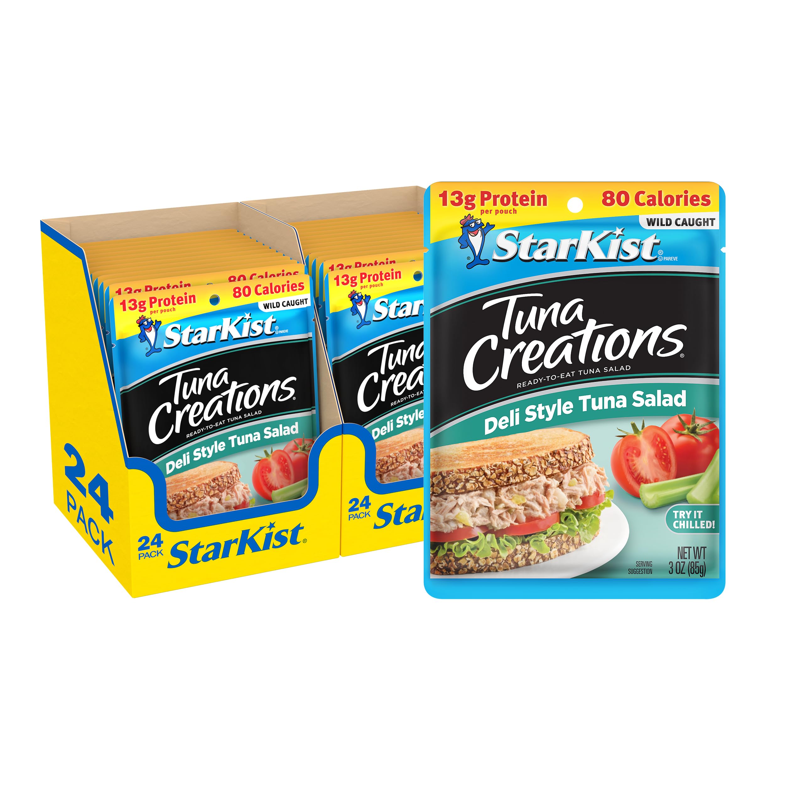 Amazon.com : StarKist Tuna Creations Ready to Eat Meals Tuna Salad 