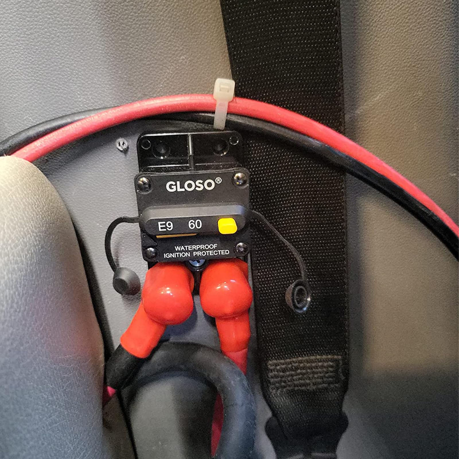 Gloso Disjoncteur Réinitialisation manuelle étanche Interrupteurs bateau voiture 135 AMP E9C
