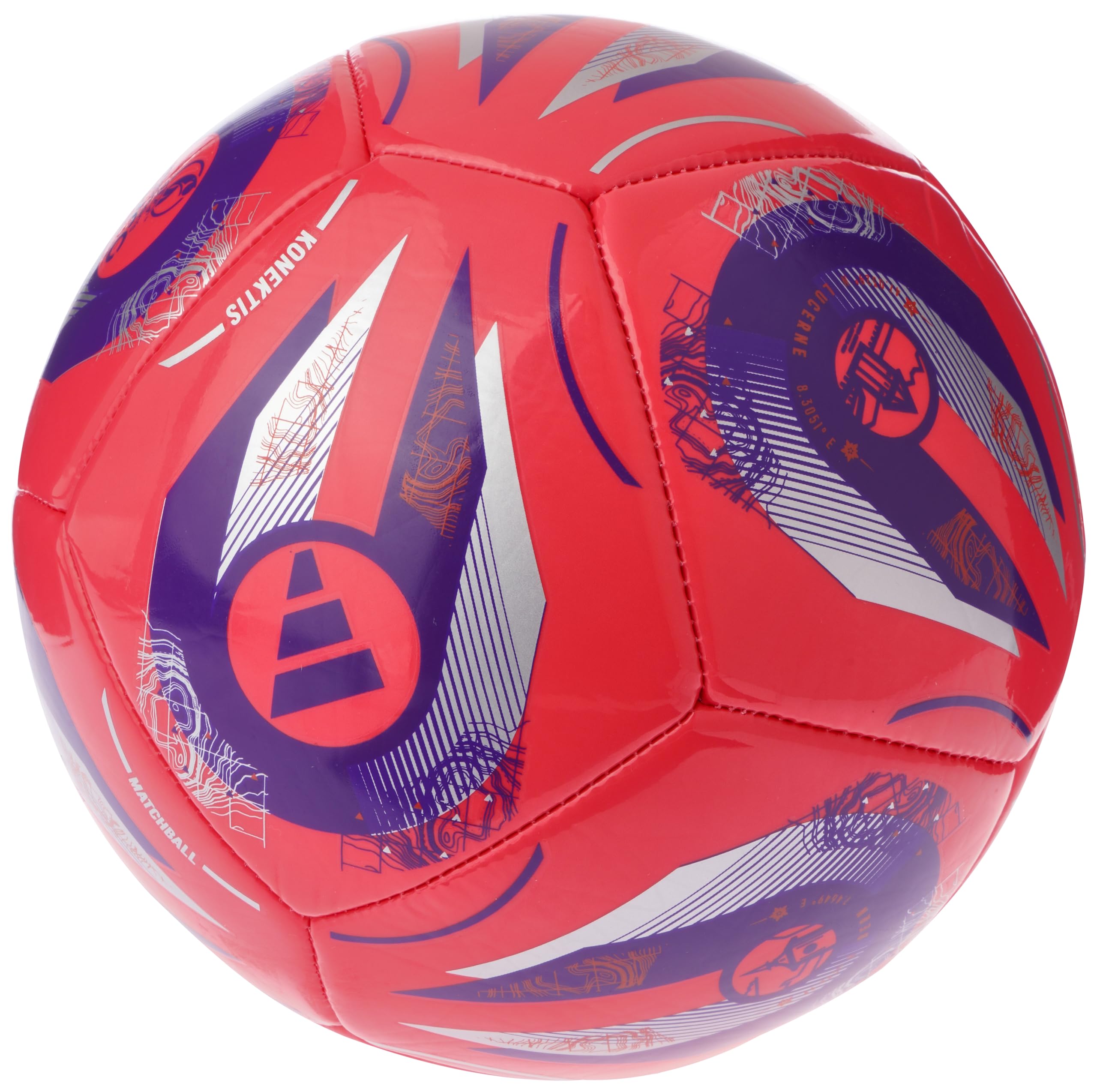 adidas UNISEX ADULTWOMEN SS EURO25 CLUB BALL