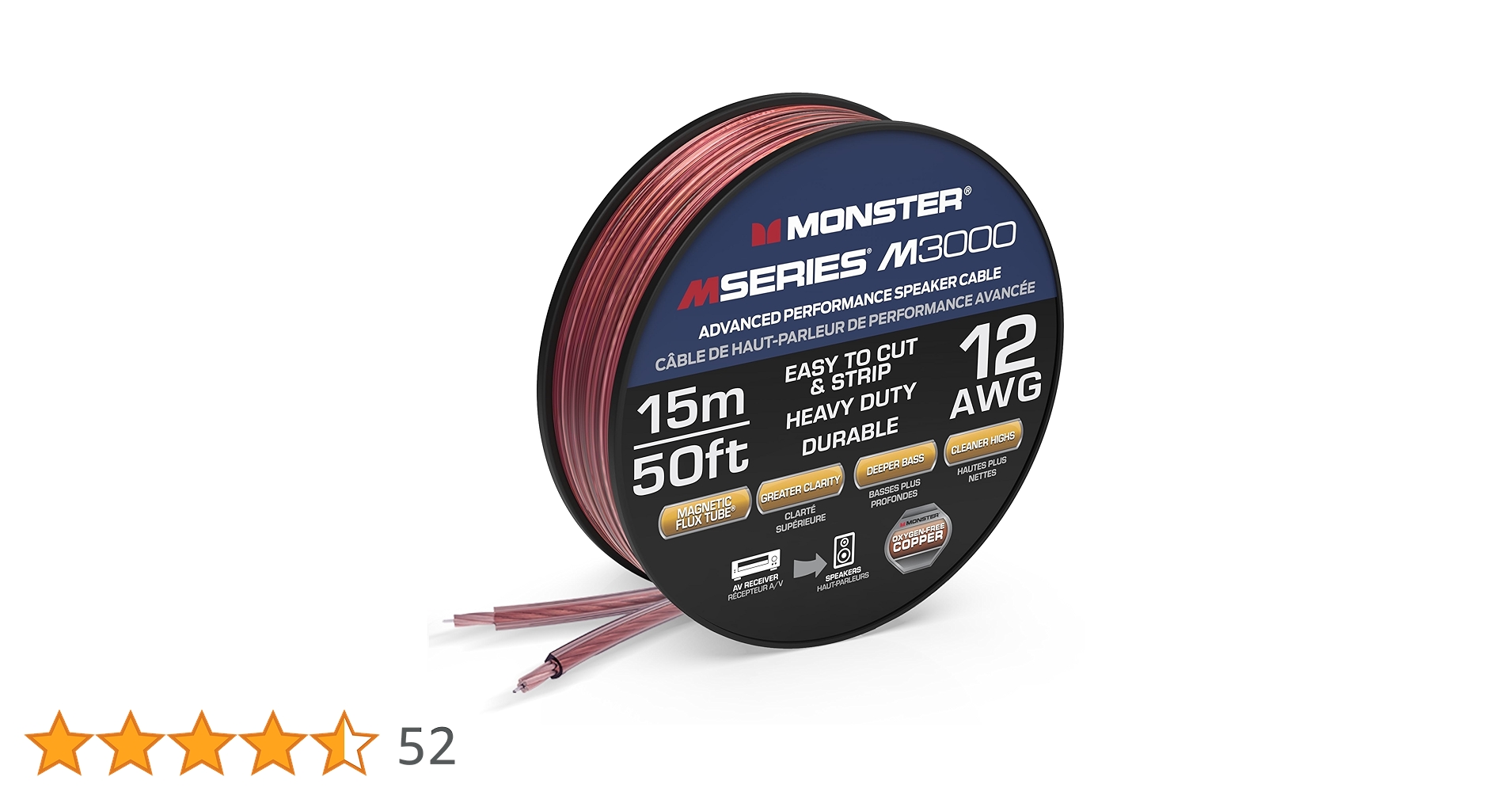 モンスター　スピーカーケーブル Amazon | 【Monster Cable/モンスターケーブル】12ゲージ
