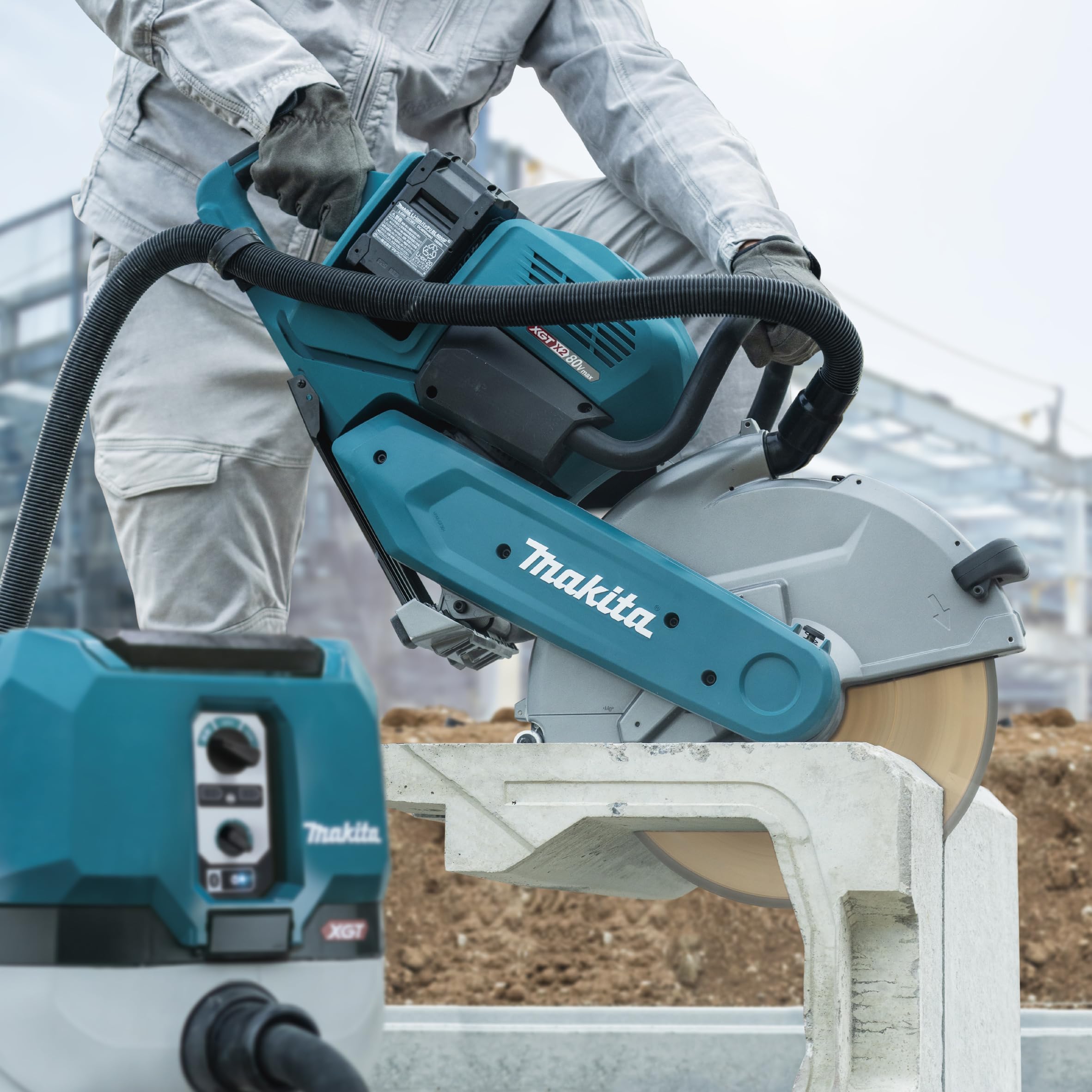 Amazon.co.jp: マキタ(Makita) 355ミリ充電式カッタ 80Vmax 