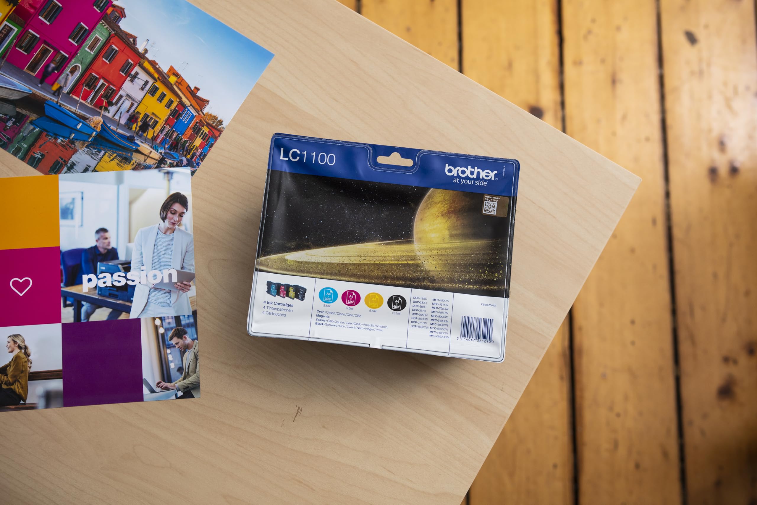 Brother LC1100VALBP Set van 4 inktcartridges BK/C/M/Y