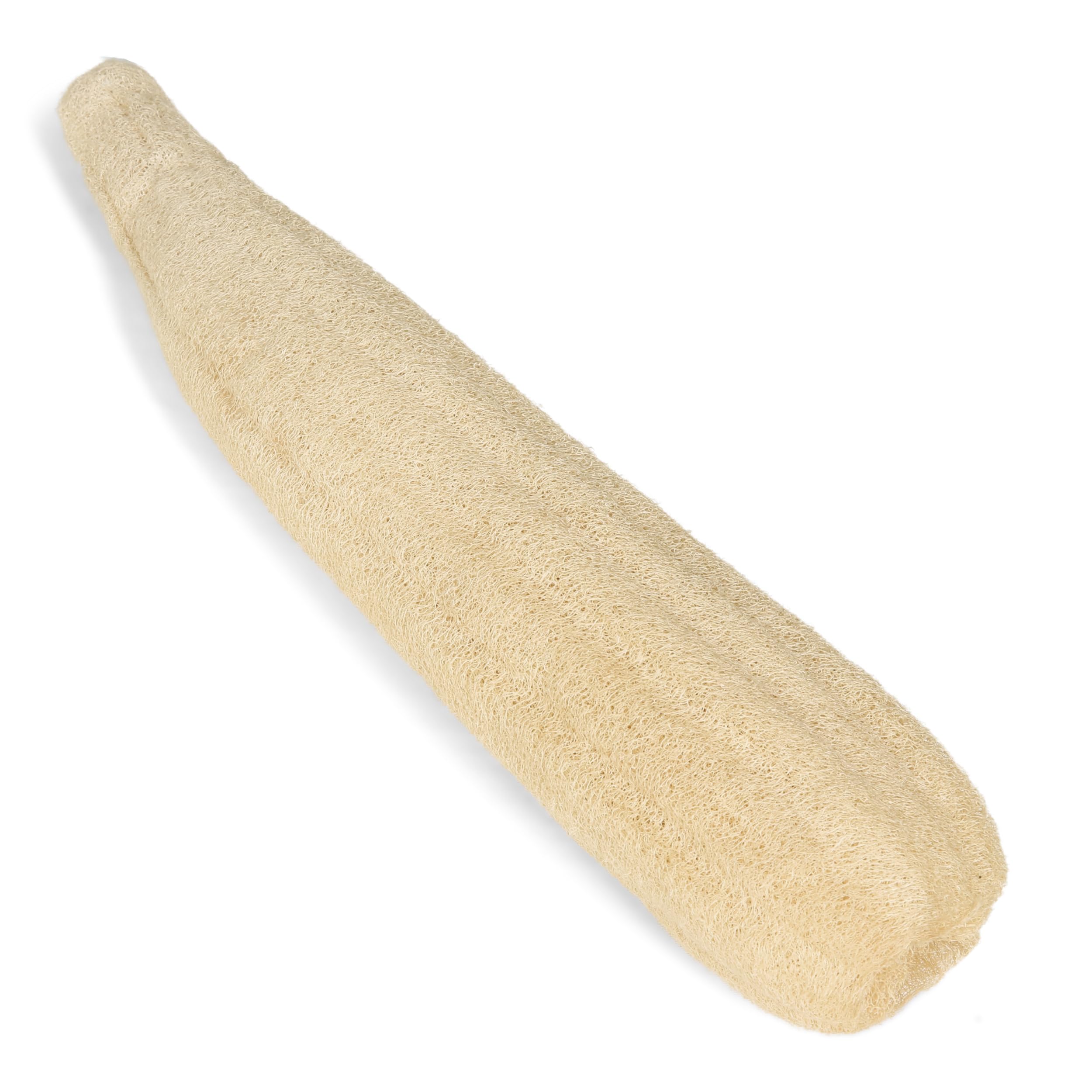 Eco Bath London Home Grown 25 Inch Natural Loofah - Premium Exfoliating Bath Sponge, Shower Puff, and Body Scrubber for Smooth, Radiant Skin