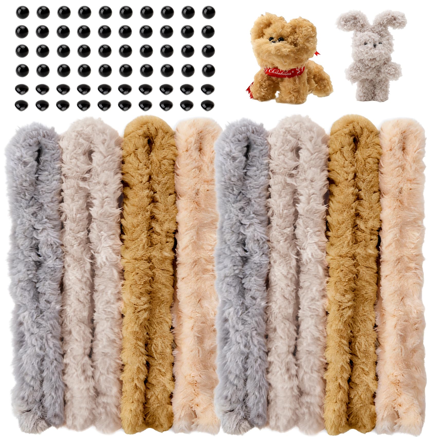 Pipe Cleaners,Thick Pipe Cleaners – 8 Pcs Colourful Jumbo Fluffy Chenille Stems For Diy Arts, Creative Projects And Decorations