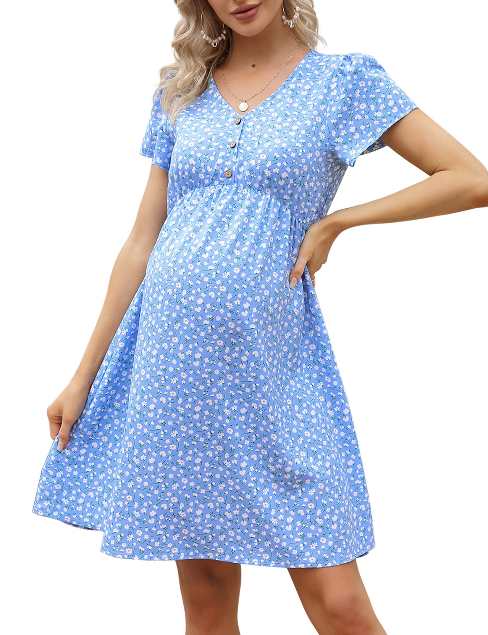 casual dresses for short women TqaSer Summer 2024 Sleeve Solid Color Waist Shirred A-Line Dress at Amazon Women's Clothing store Bates Dress Shoes Mens Size:XXL (20-22) gamedaycollection making it an ideal