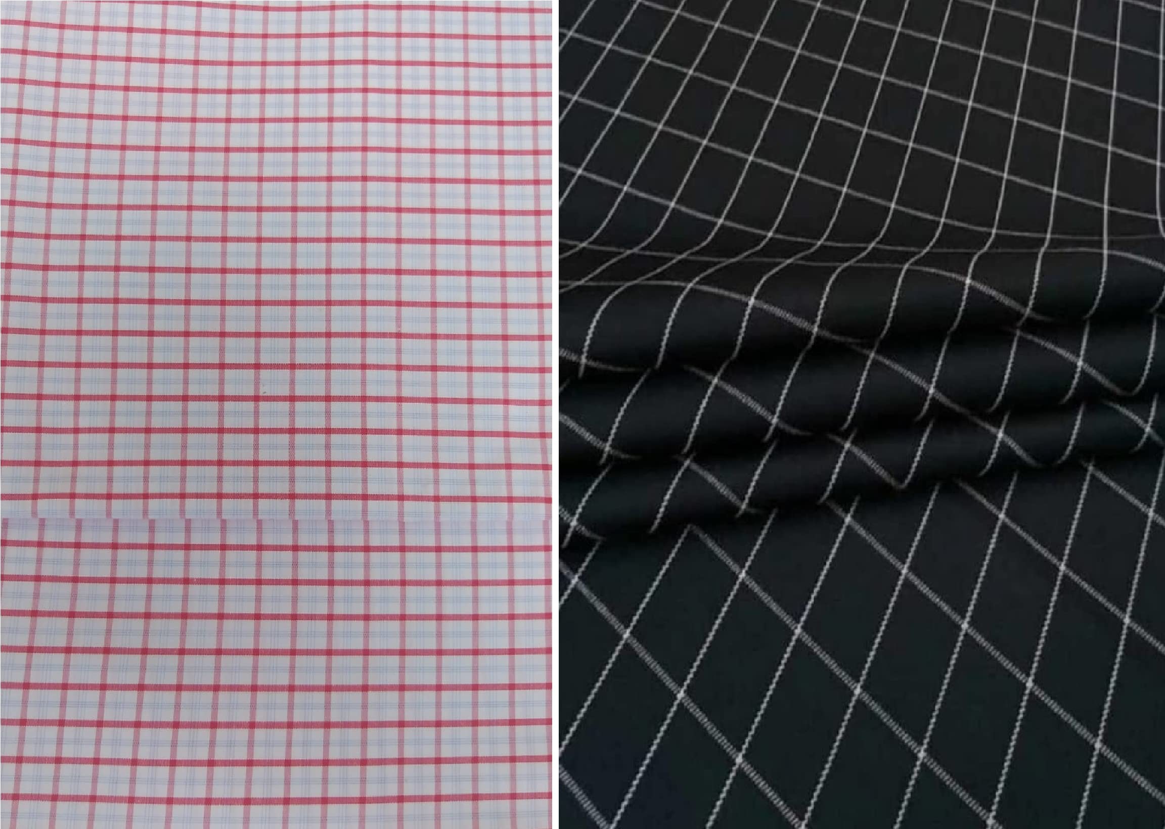 Pri & Su CottLinns Combo fo Cotton Checkered Shirt Fabric 7000043 & Trouser 90027-picture-9