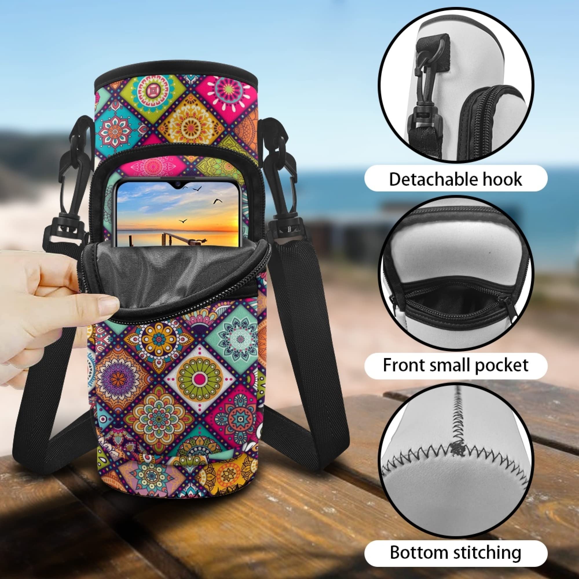 HydraTote – Sac à bandoulière avec porte-bouteille