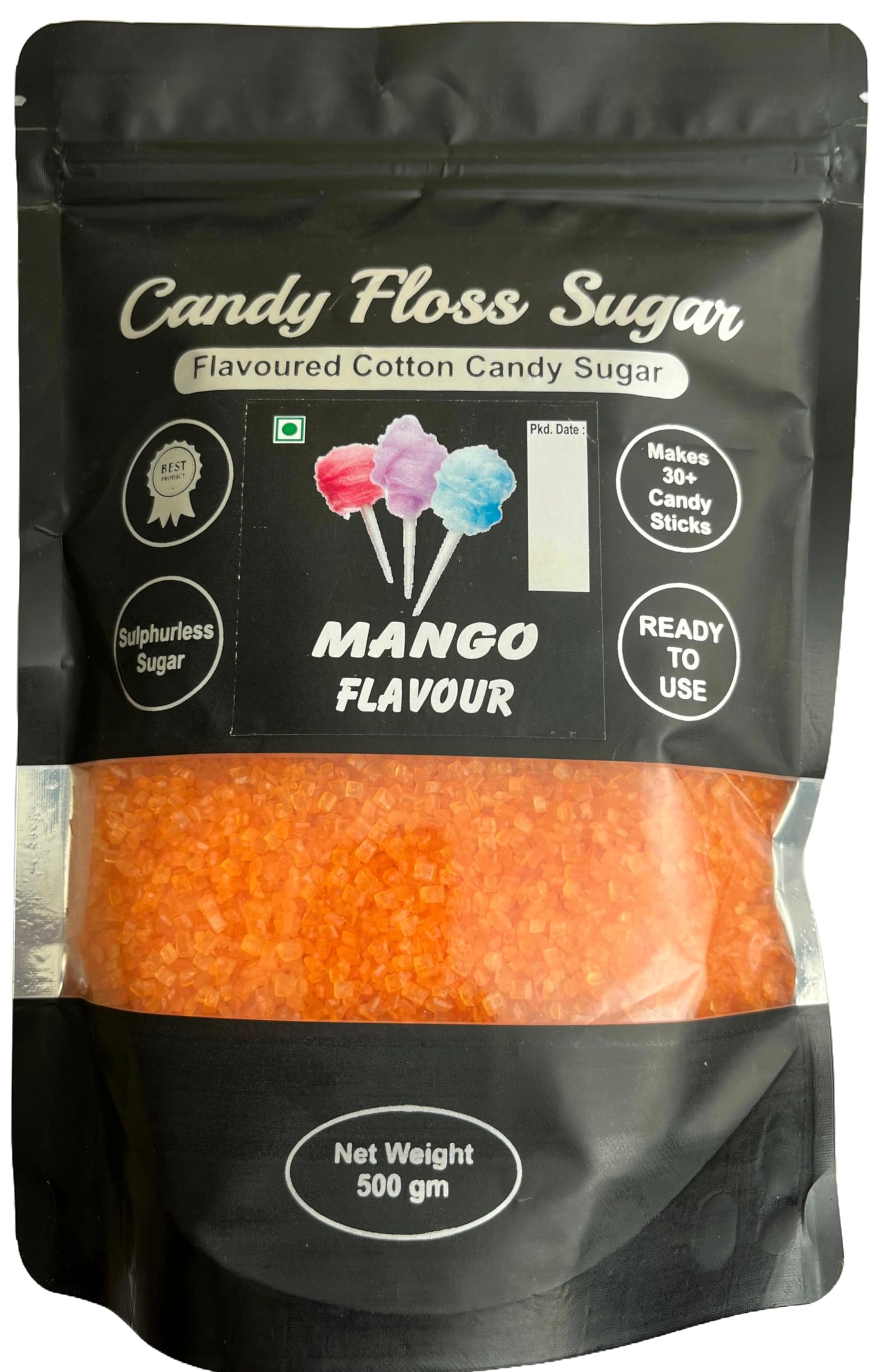 Candy Floss Sugar/Flavoured Cotton Candy Sugar (Mango)