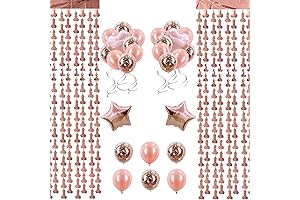 Bachelorette Party Decorations Naughty, Rose Gold