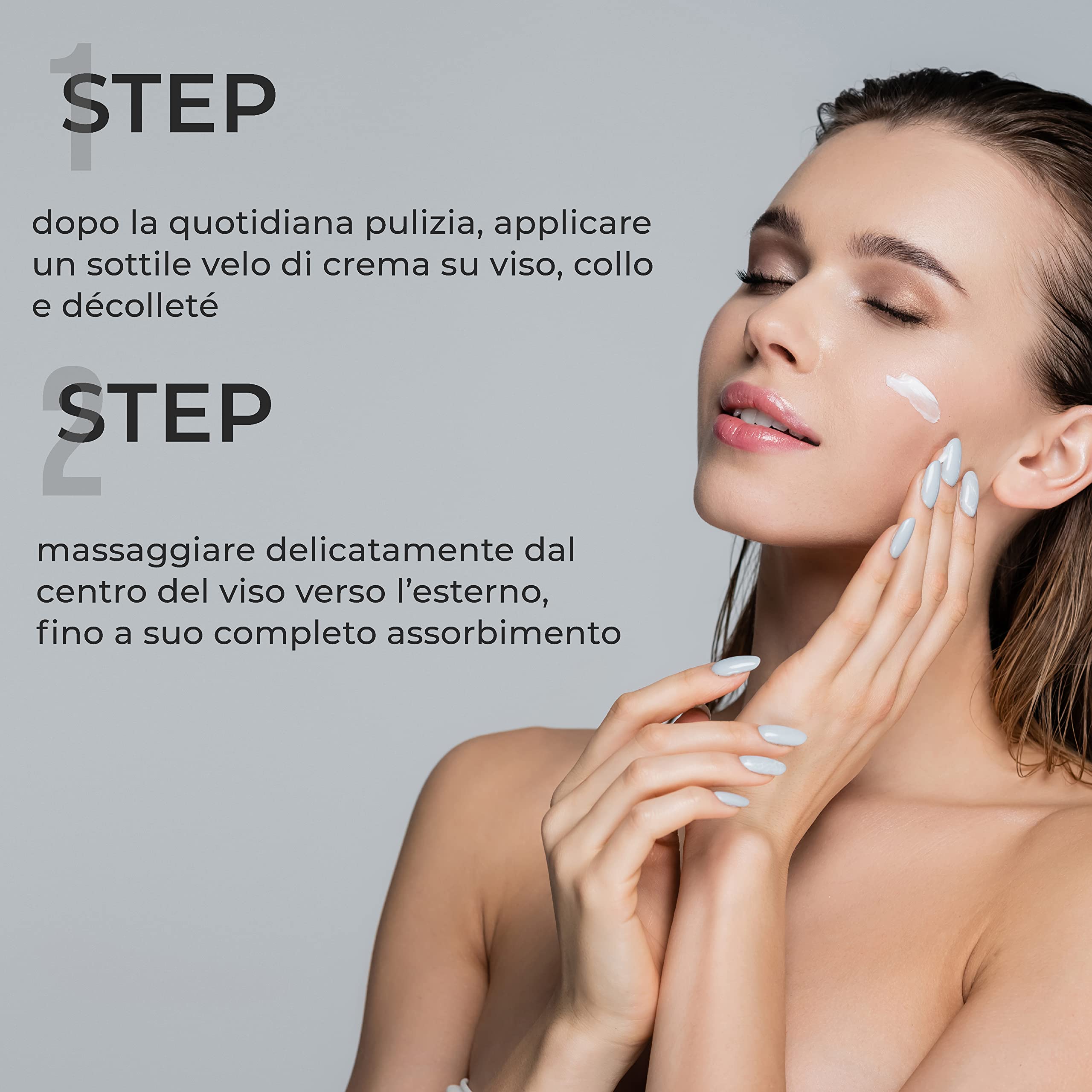 Crema de Día Anti-Edad Intensiva con Polvo de diamante Corrige arrugas, retexturiza la piel y remodela el rostro 50 ML